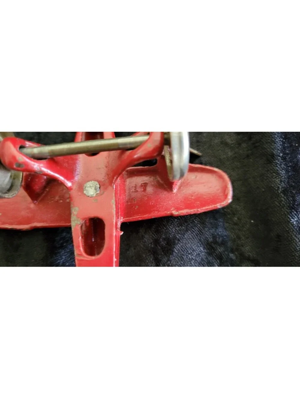 VTG 1930s Hubley Trimotor Airplane